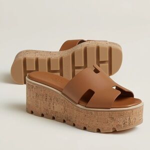 Brown Platform Sandals